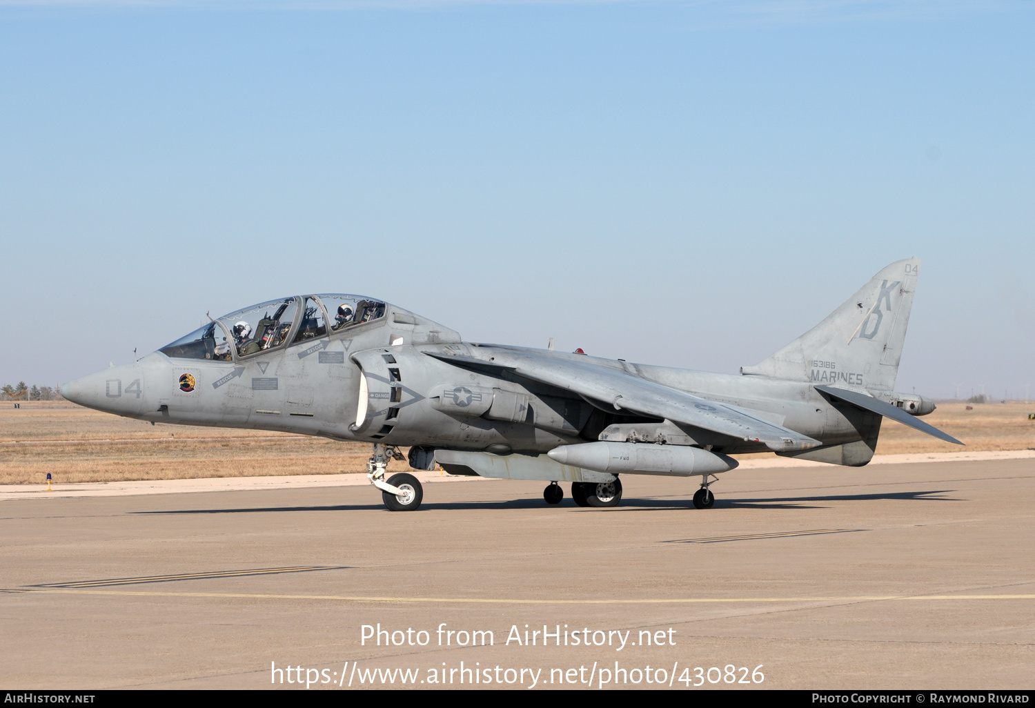 Aircraft Photo of 163186 | McDonnell Douglas AV-8B Harrier II | USA - Marines | AirHistory.net #430826