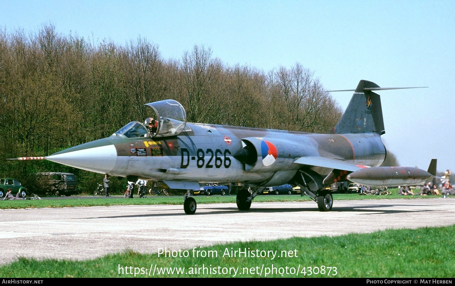 Aircraft Photo of D-8266 | Lockheed F-104G Starfighter | Netherlands - Air Force | AirHistory.net #430873