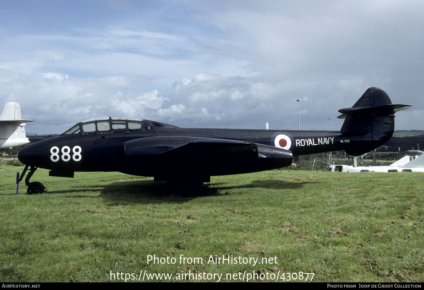 Aircraft Photo of WL332 | Gloster Meteor T7 | UK - Navy | AirHistory.net #430877