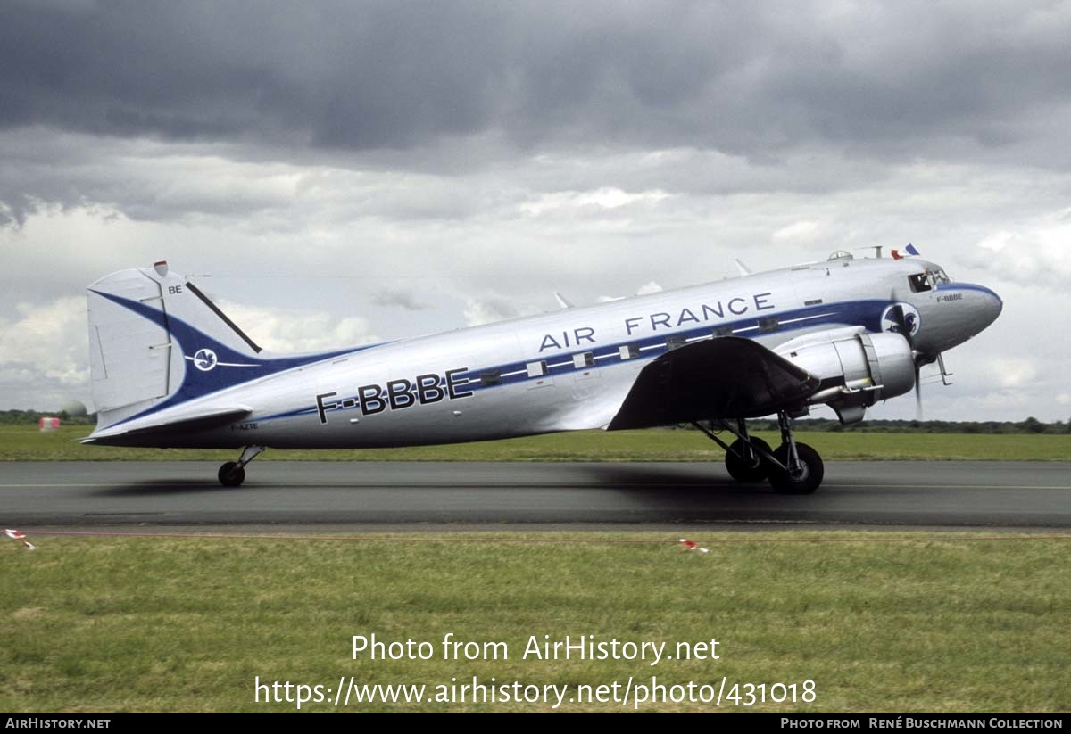 Aircraft Photo of F-AZTE / F-BBBE | Douglas C-47A Skytrain | Air France | AirHistory.net #431018