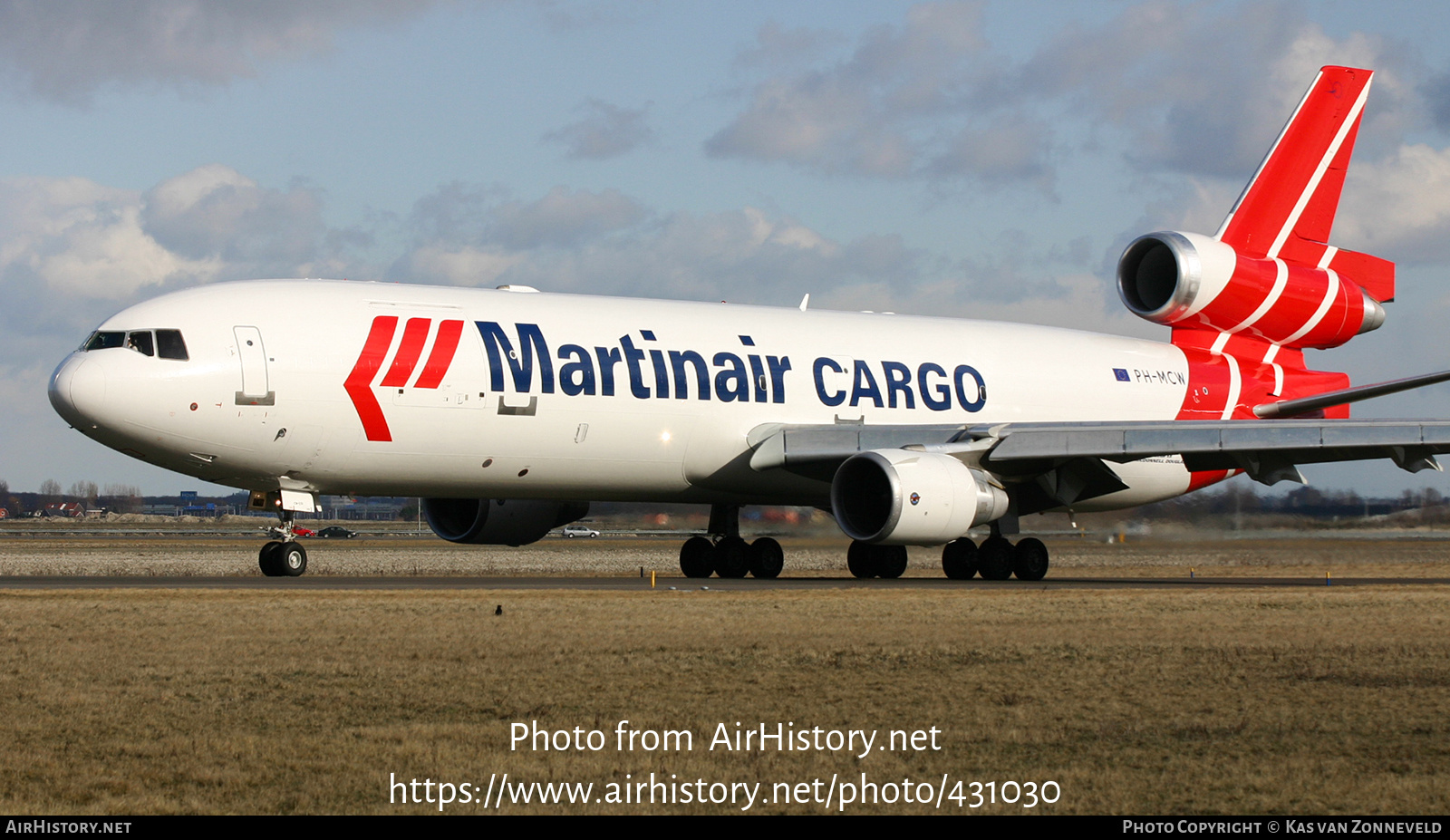 Aircraft Photo of PH-MCW | McDonnell Douglas MD-11F | Martinair Cargo | AirHistory.net #431030