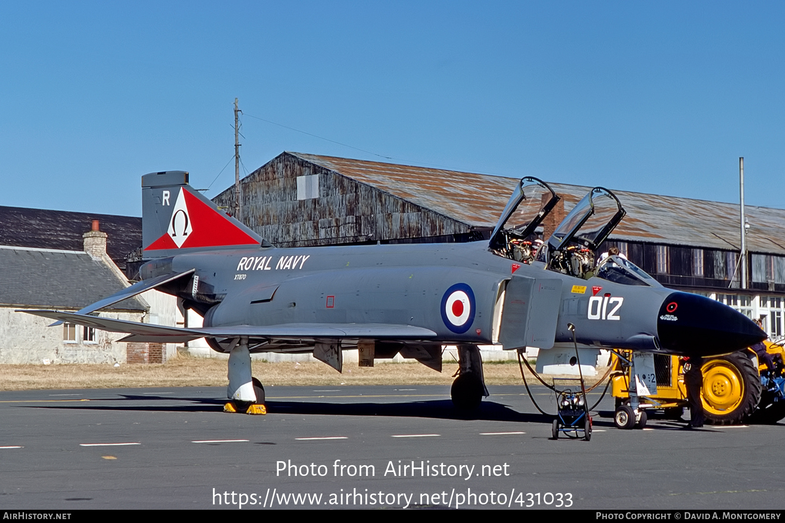 Aircraft Photo of XT870 | McDonnell Douglas F-4K Phantom FG1 | UK - Navy | AirHistory.net #431033