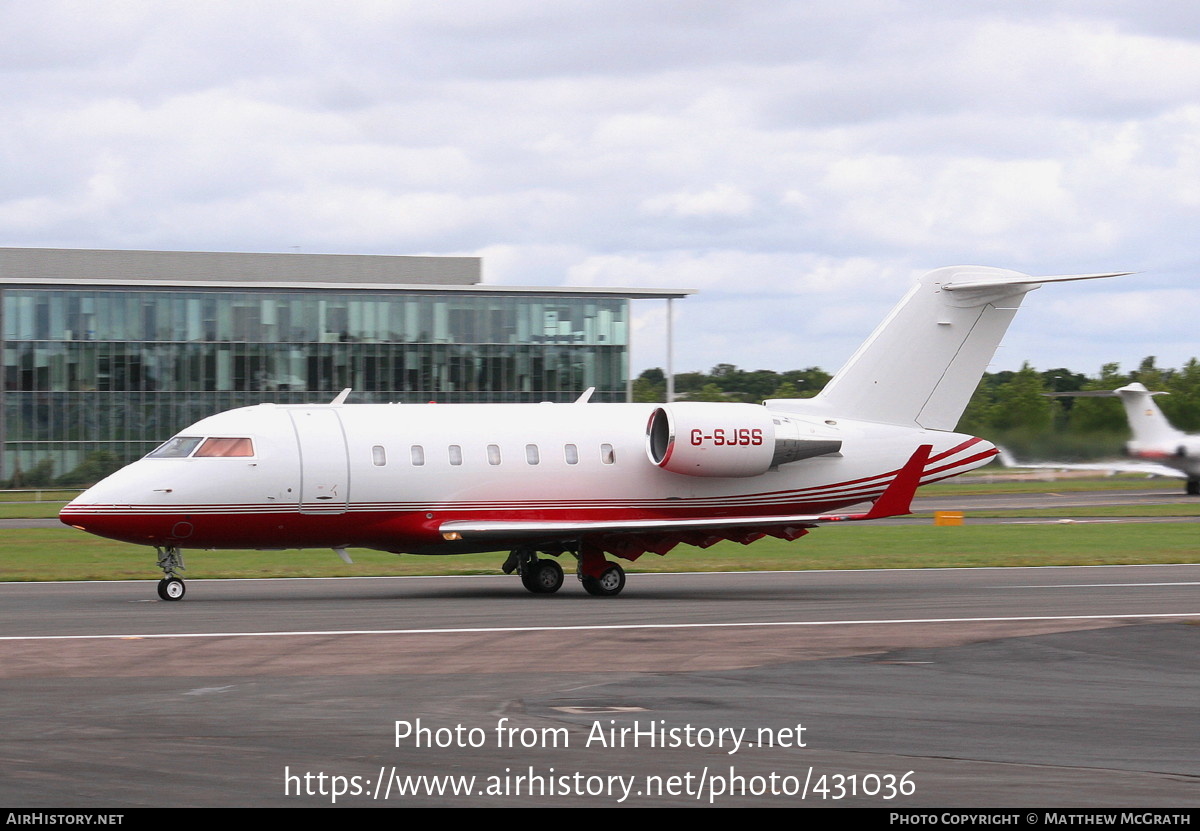 Aircraft Photo of G-SJSS | Bombardier Challenger 605 (CL-600-2B16) | AirHistory.net #431036