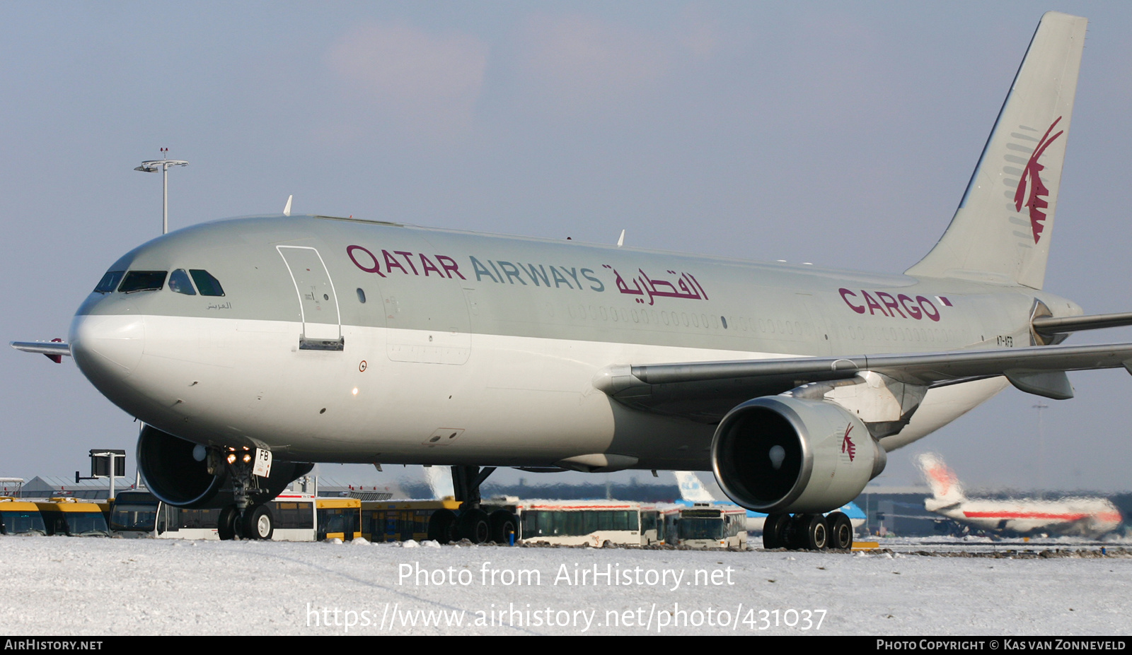 Aircraft Photo of A7-AFB | Airbus A300B4-622R(F) | Qatar Airways Cargo | AirHistory.net #431037