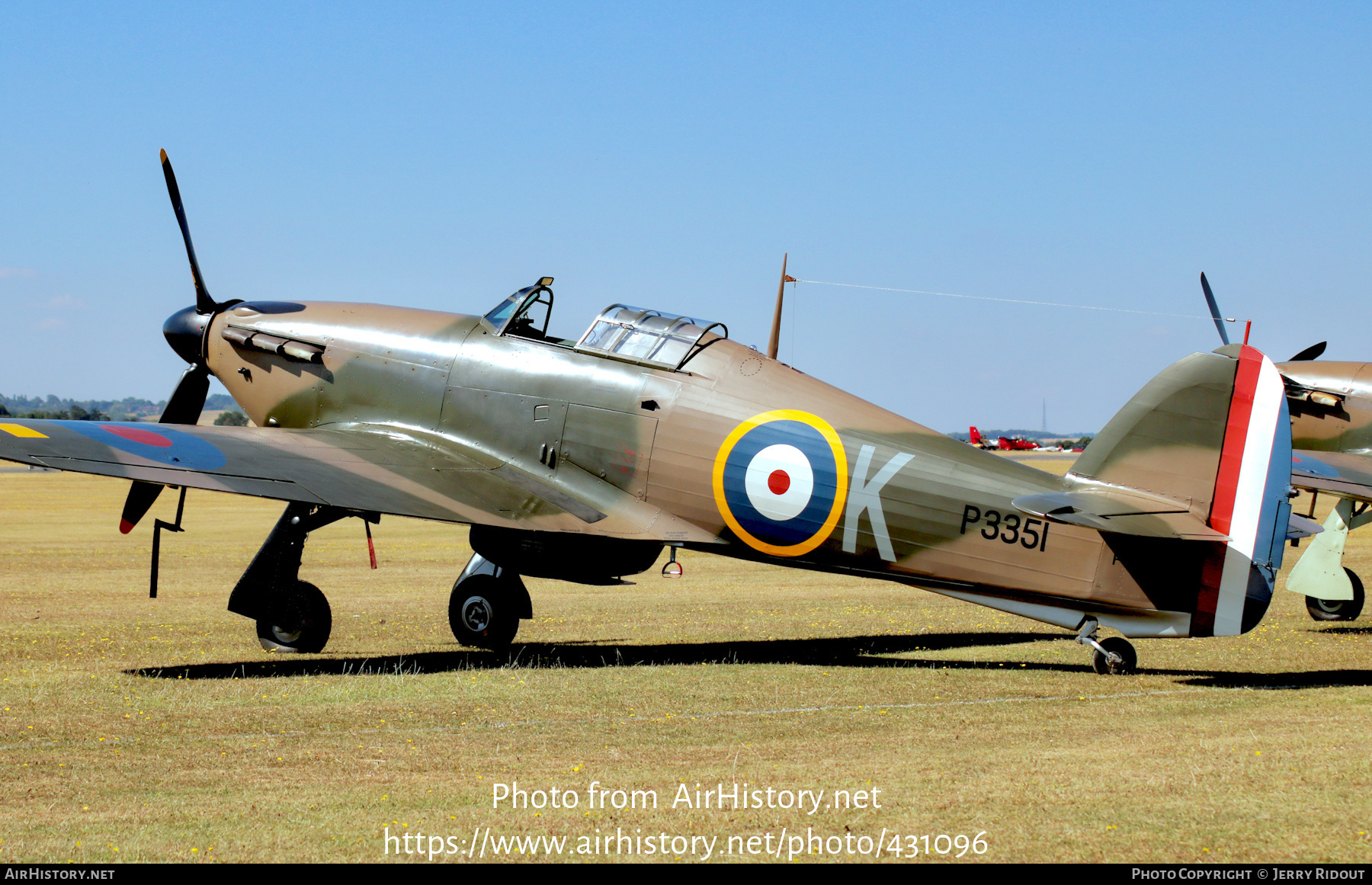 Aircraft Photo of F-AZXR / P3351 | Hawker Hurricane Mk2A | UK - Air Force | AirHistory.net #431096