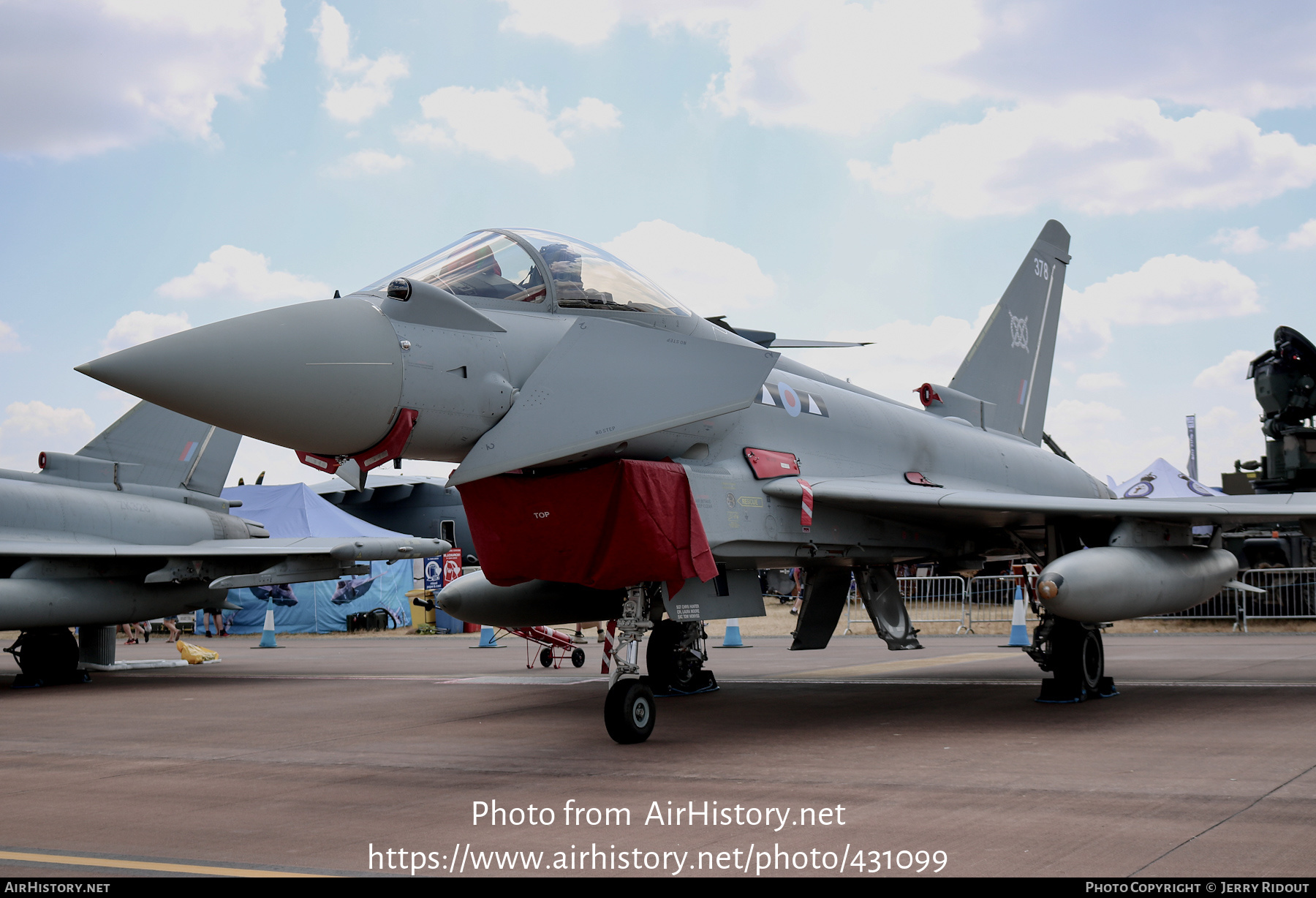 Aircraft Photo of ZK358 | Eurofighter EF-2000 Typhoon FGR4 | UK - Air Force | AirHistory.net #431099