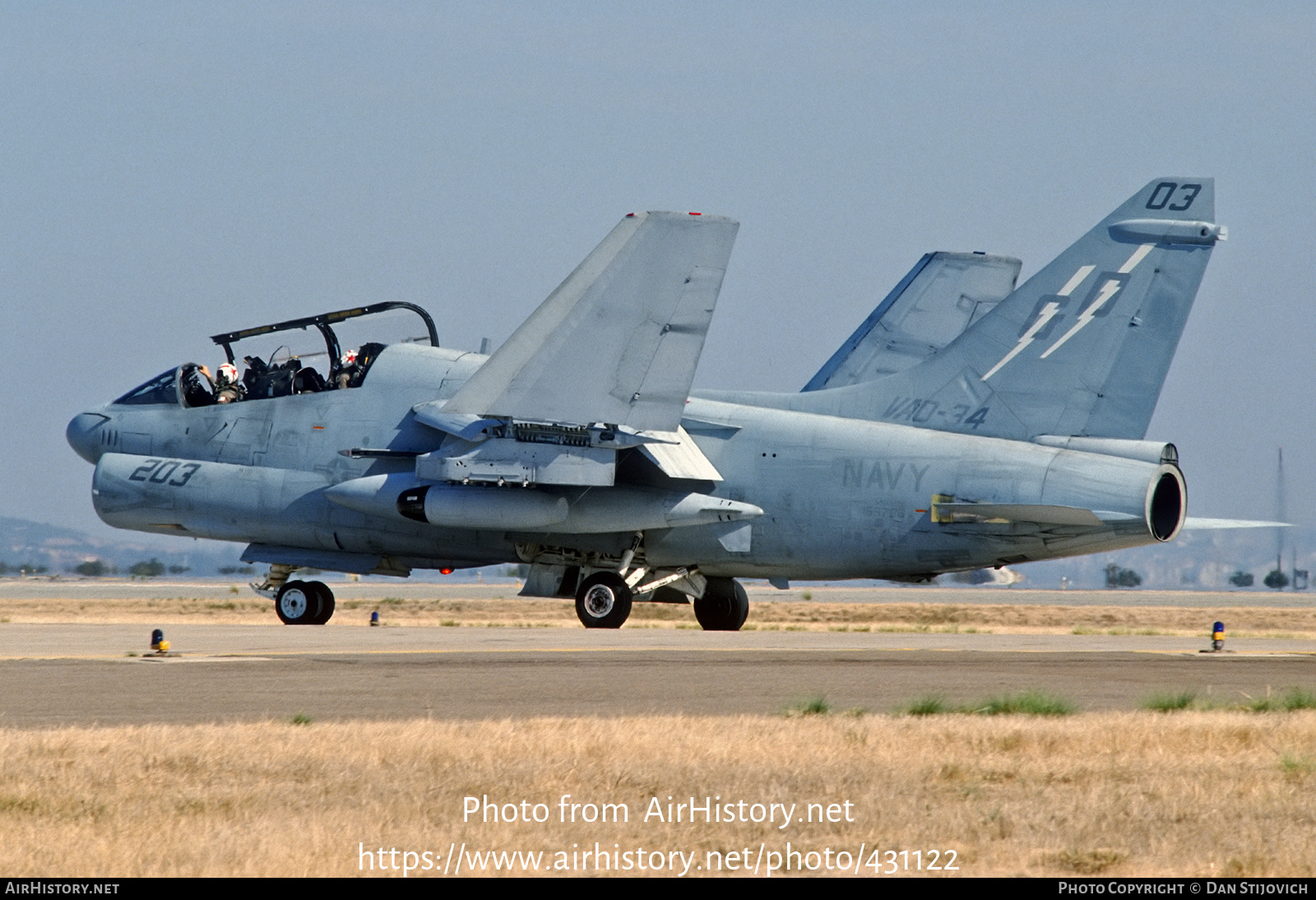 Aircraft Photo of 156786 | LTV EA-7L Corsair II | USA - Navy | AirHistory.net #431122