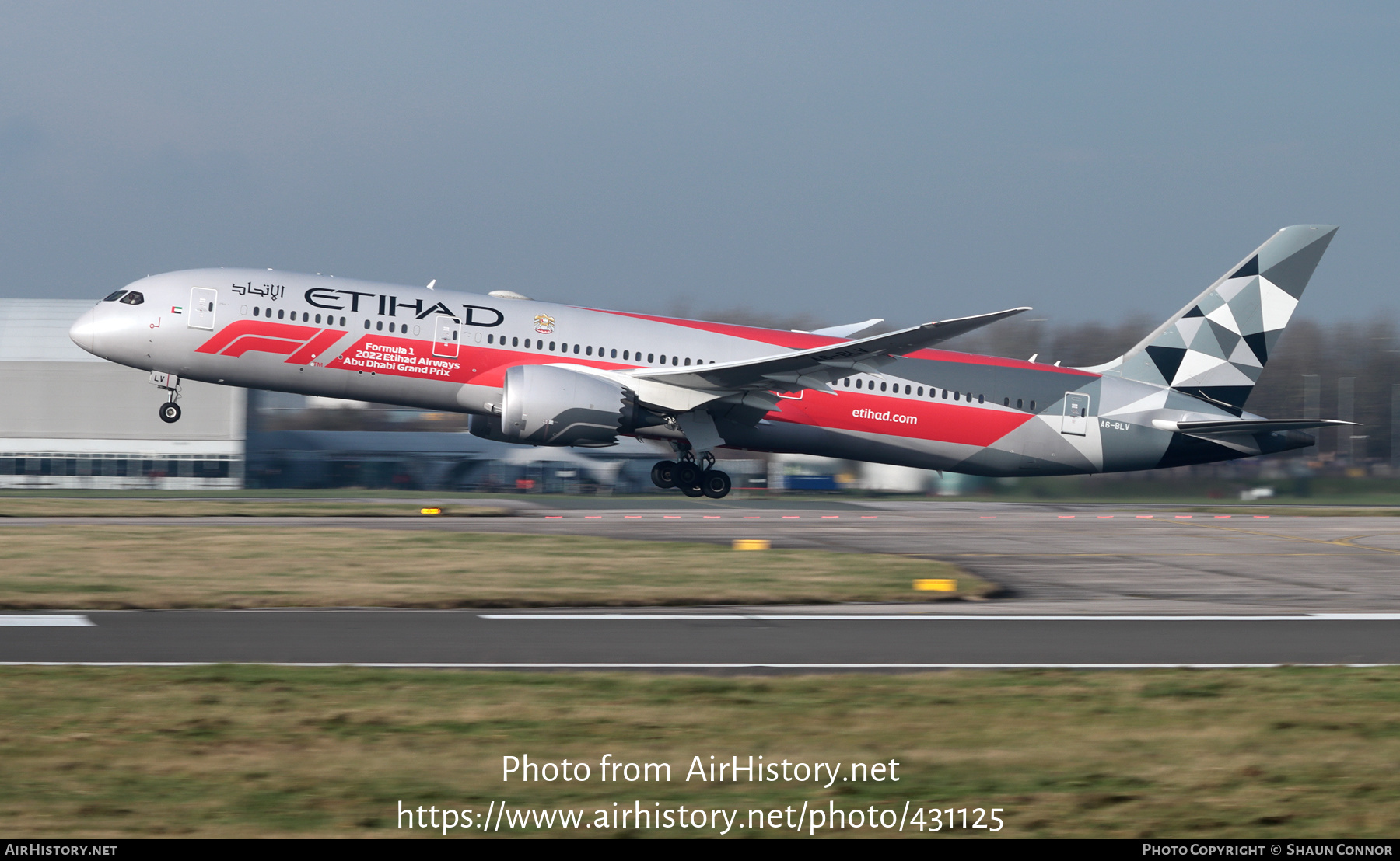 Aircraft Photo of A6-BLV | Boeing 787-9 Dreamliner | Etihad Airways | AirHistory.net #431125