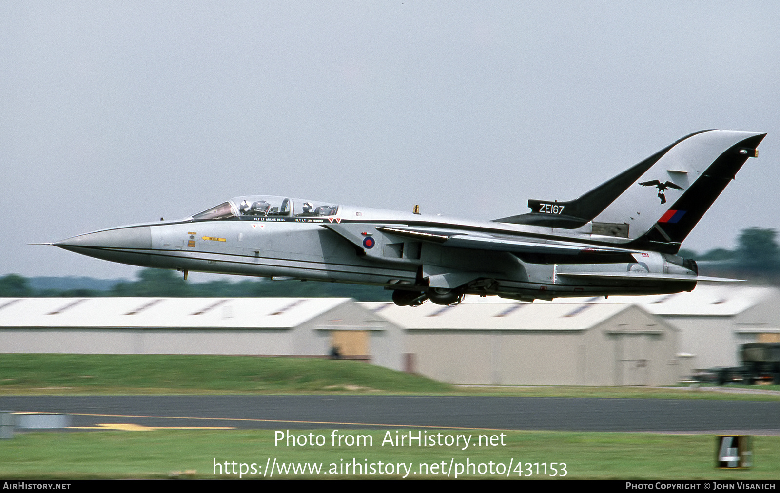 Aircraft Photo of ZE167 | Panavia Tornado F3 | UK - Air Force | AirHistory.net #431153