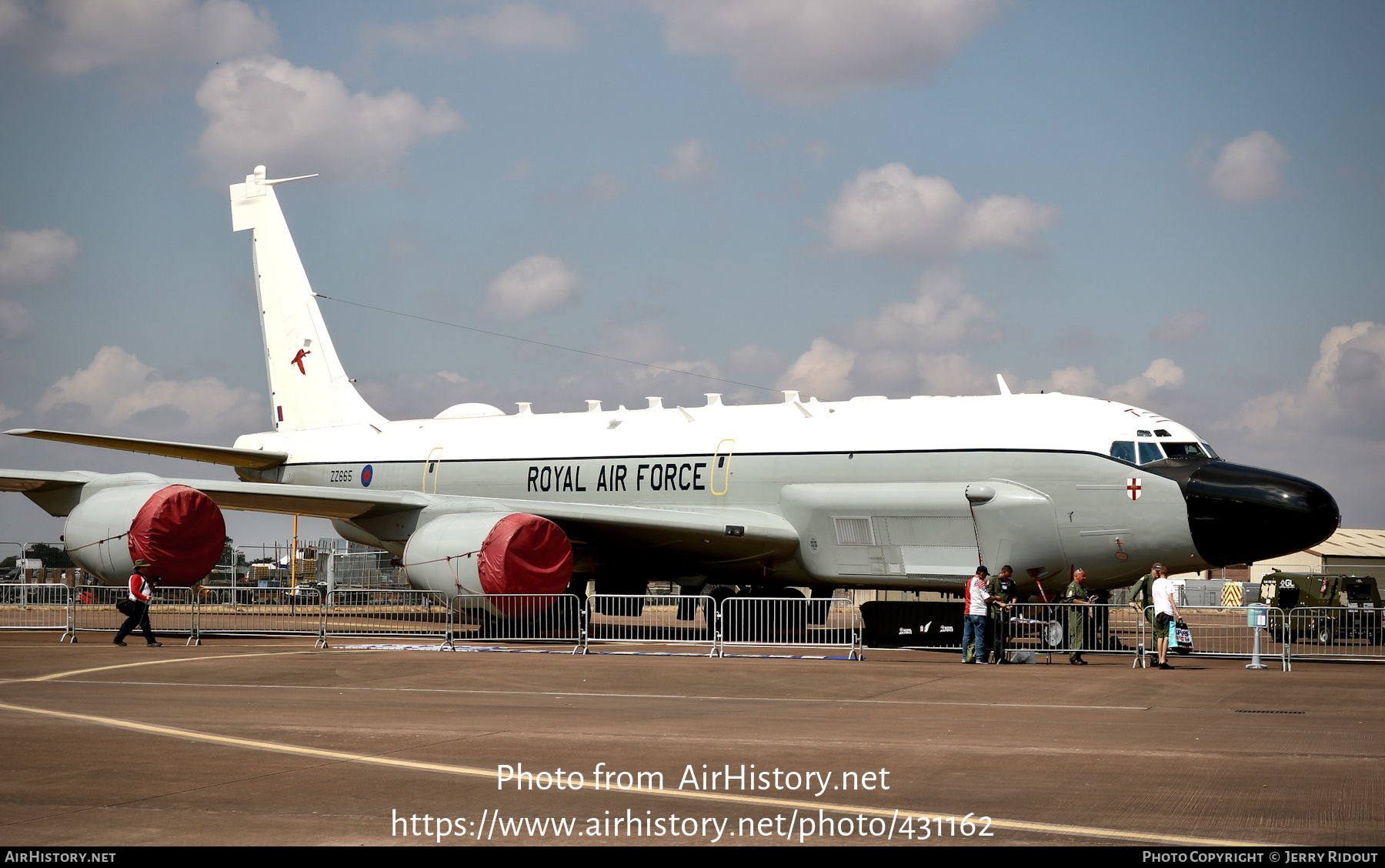 Aircraft Photo of ZZ665 | Boeing RC-135W | UK - Air Force | AirHistory.net #431162