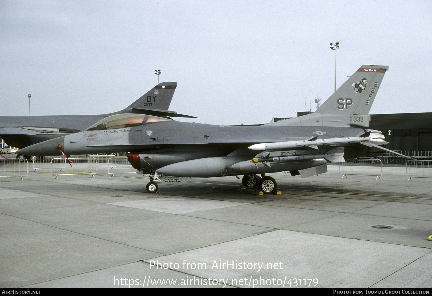 Aircraft Photo of 91-0339 / AF91-339 | General Dynamics F-16C Fighting Falcon | USA - Air Force | AirHistory.net #431179