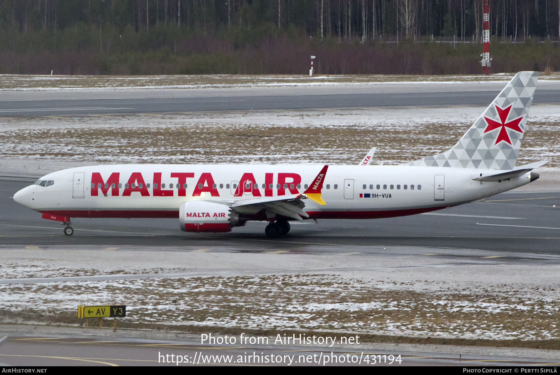 Aircraft Photo of 9H-VUA | Boeing 737-8200 Max 200 | Malta Air | AirHistory.net #431194