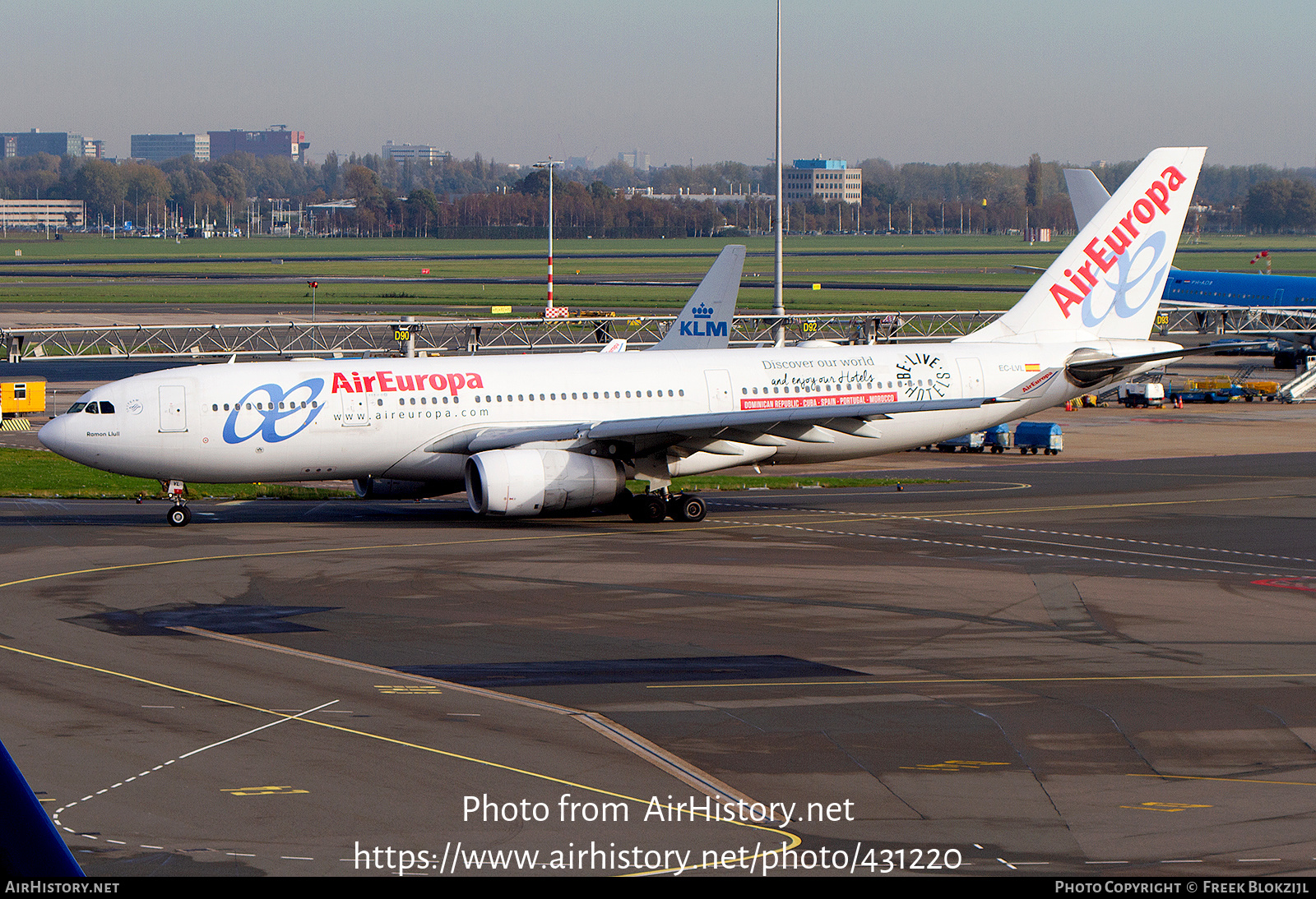 Aircraft Photo of EC-LVL | Airbus A330-243 | Air Europa | AirHistory.net #431220