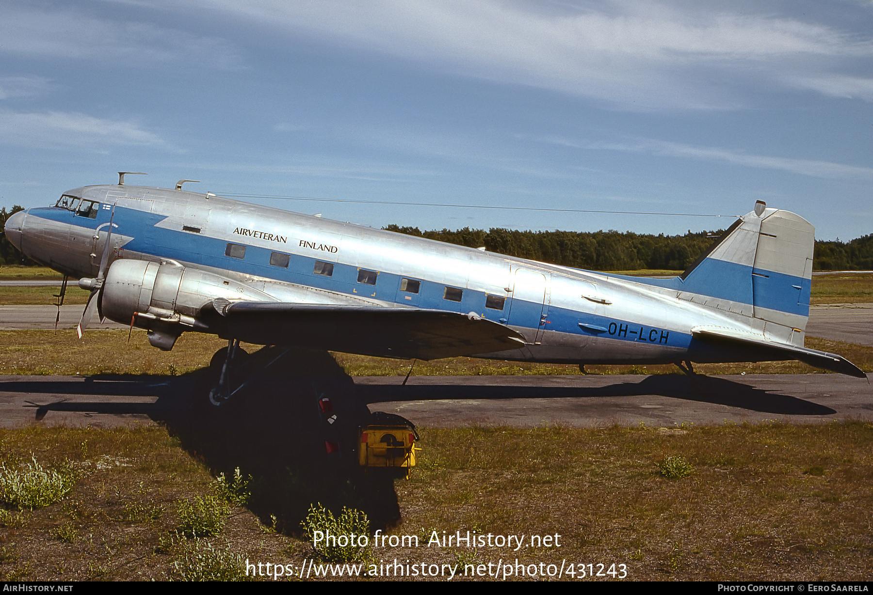 Aircraft Photo of OH-LCH | Douglas DC-3(CF) | Airveteran | AirHistory.net #431243