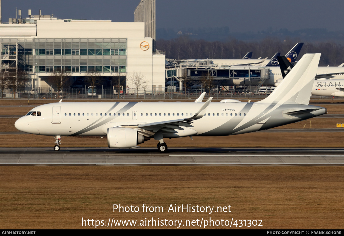 Aircraft Photo of T7-HHH | Airbus ACJ320 (A320-251N/CJ) | AirHistory.net #431302