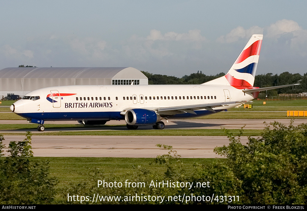 Aircraft Photo of G-DOCS | Boeing 737-436 | British Airways | AirHistory.net #431311