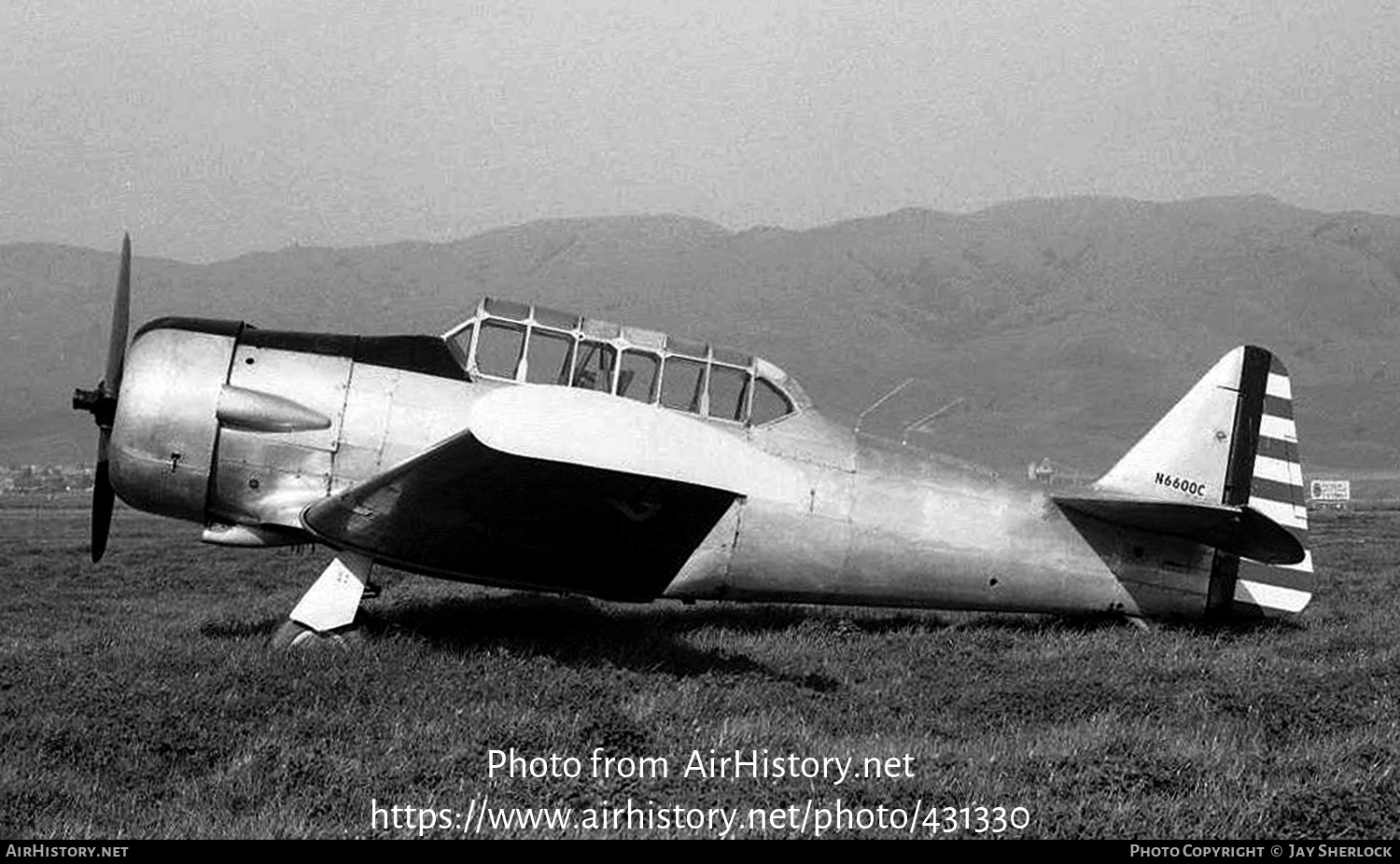 Aircraft Photo of N6600C | North American AT-6D Texan | AirHistory.net #431330