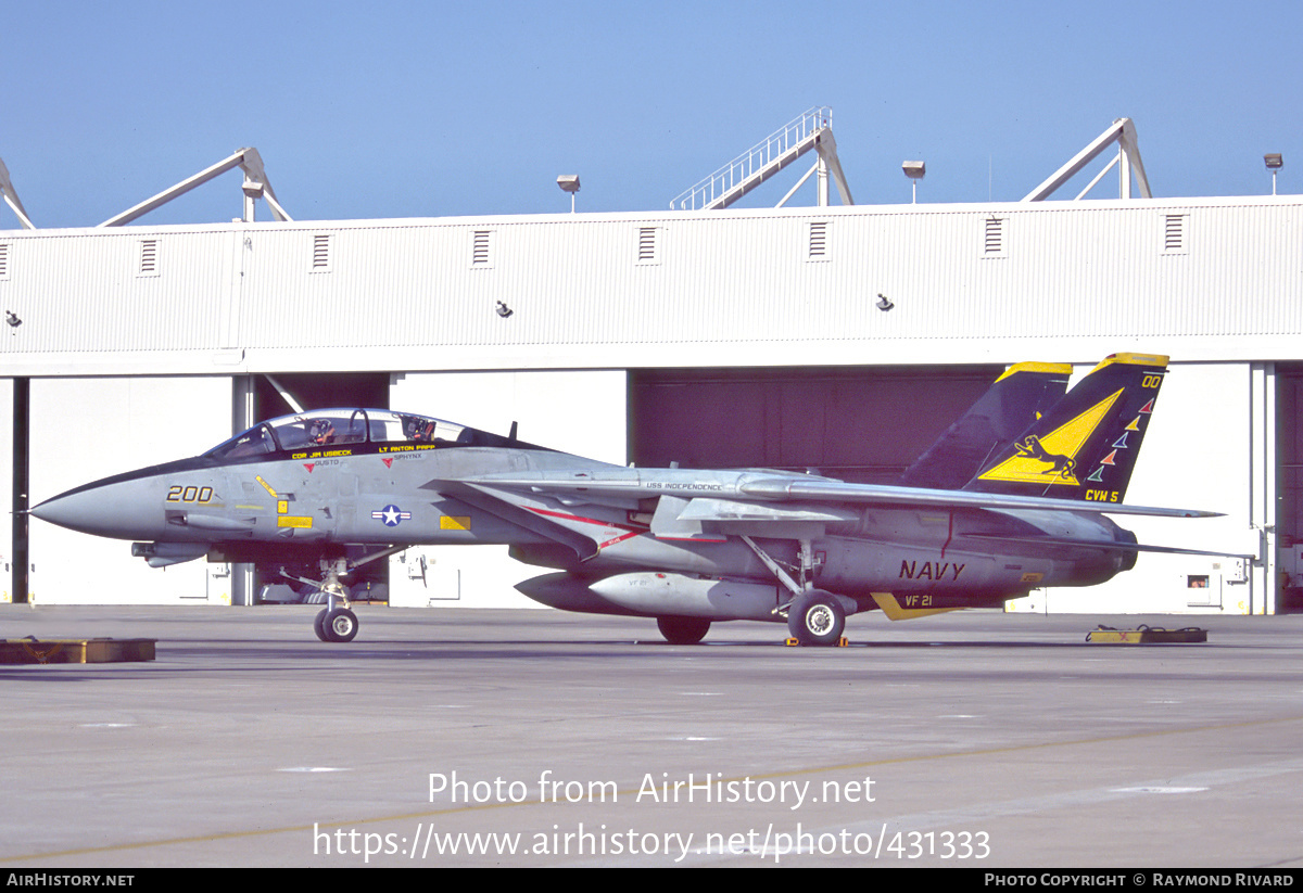 Aircraft Photo of 161616 | Grumman F-14A Tomcat | USA - Navy | AirHistory.net #431333