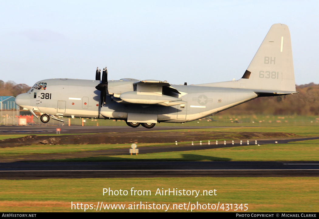 Aircraft Photo of 166381 / 6381 | Lockheed Martin KC-130J Hercules | USA - Marines | AirHistory.net #431345