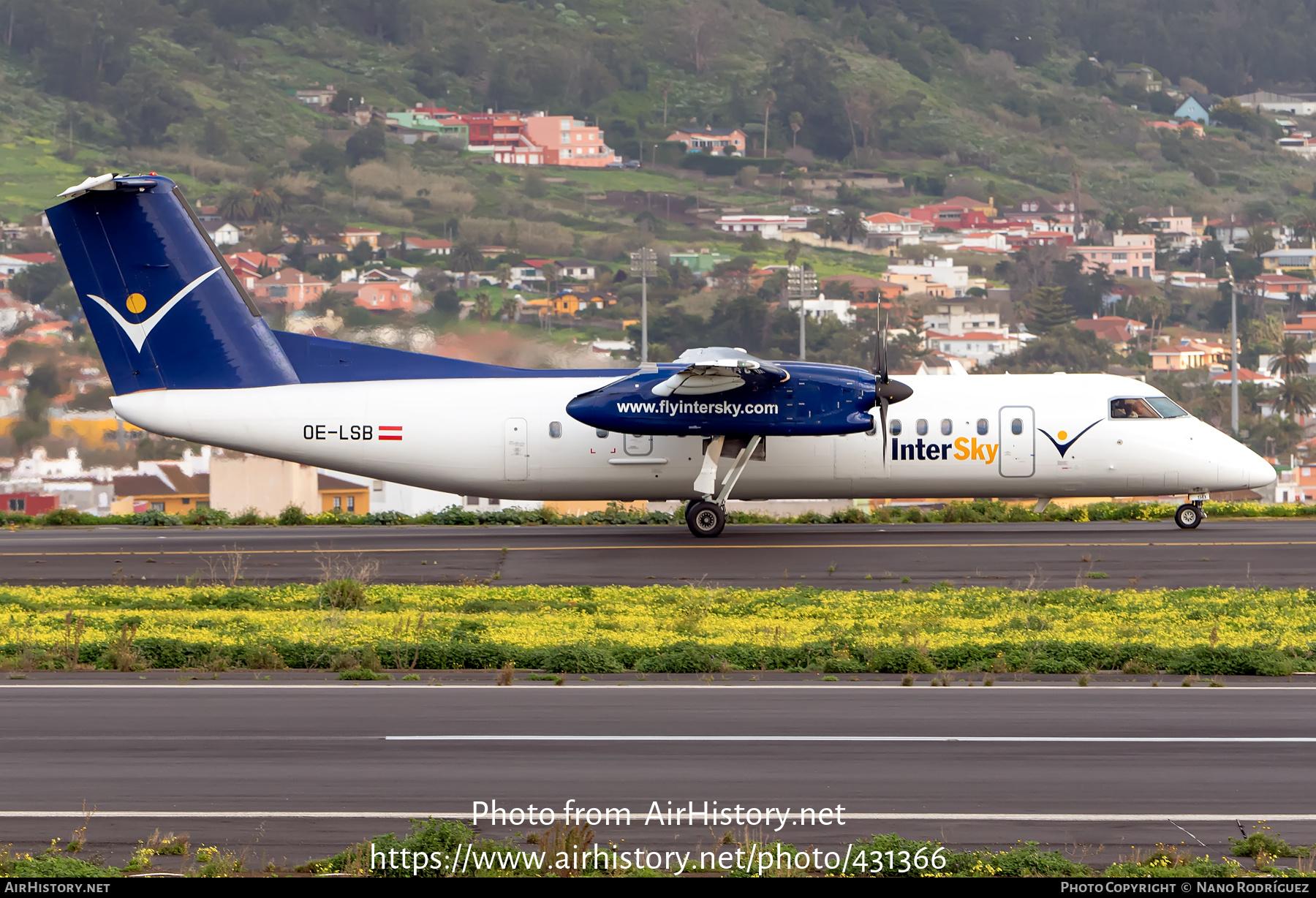 Aircraft Photo of OE-LSB | Bombardier DHC-8-314Q Dash 8 | InterSky | AirHistory.net #431366