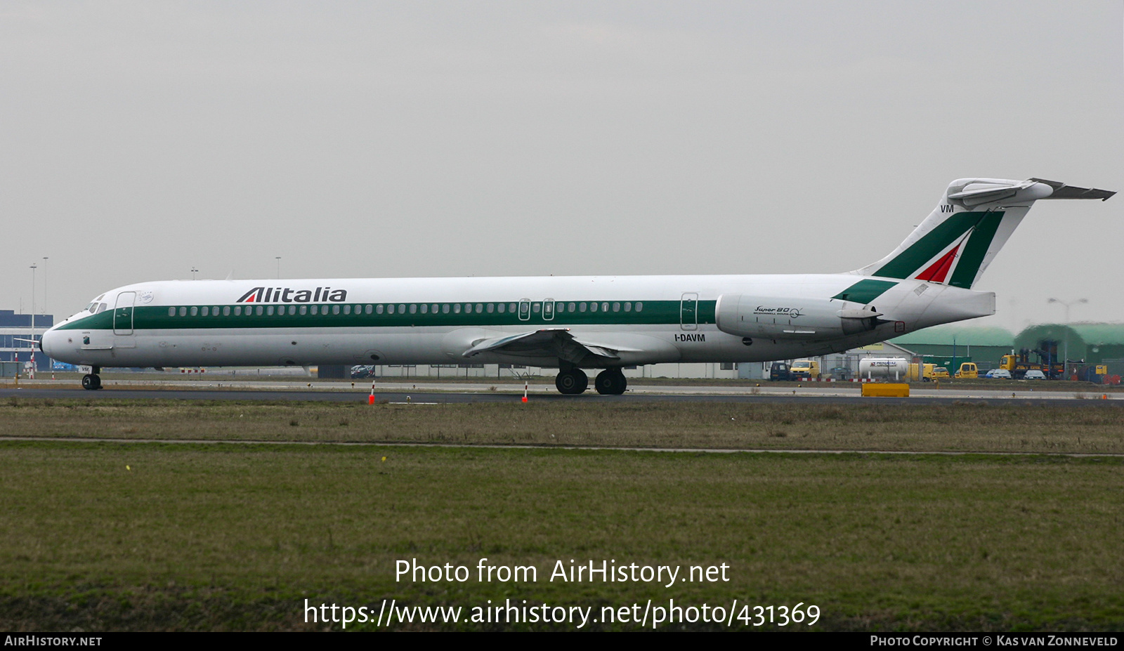 Aircraft Photo of I-DAVM | McDonnell Douglas MD-82 (DC-9-82) | Alitalia | AirHistory.net #431369