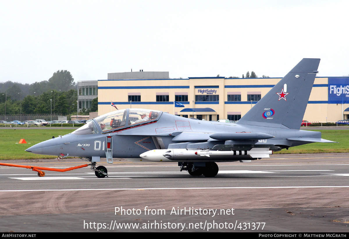 Aircraft Photo of 01 white | Yakovlev Yak-130 | Irkut | AirHistory.net #431377