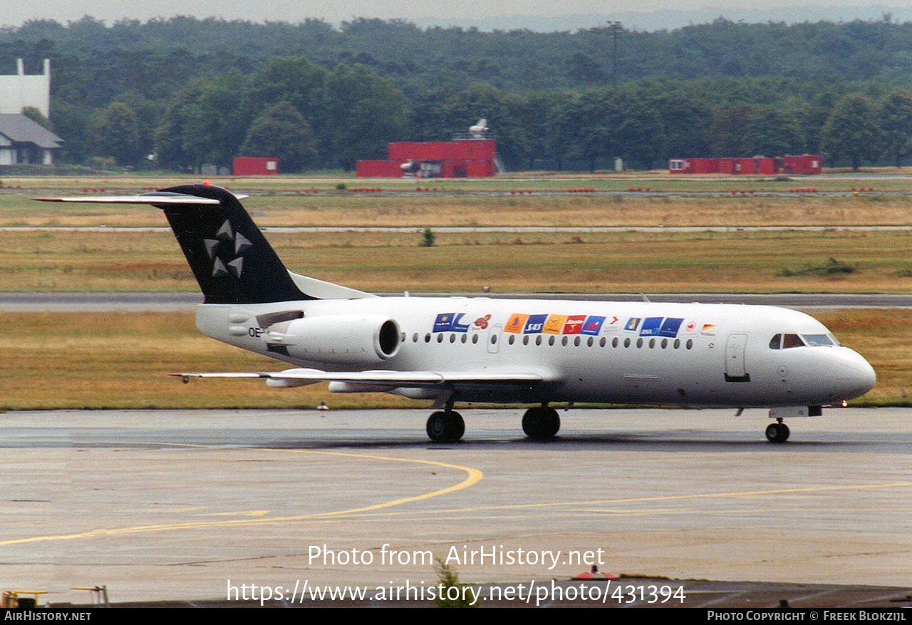 Aircraft Photo of OE-LFG | Fokker 70 (F28-0070) | Tyrolean Airways | AirHistory.net #431394