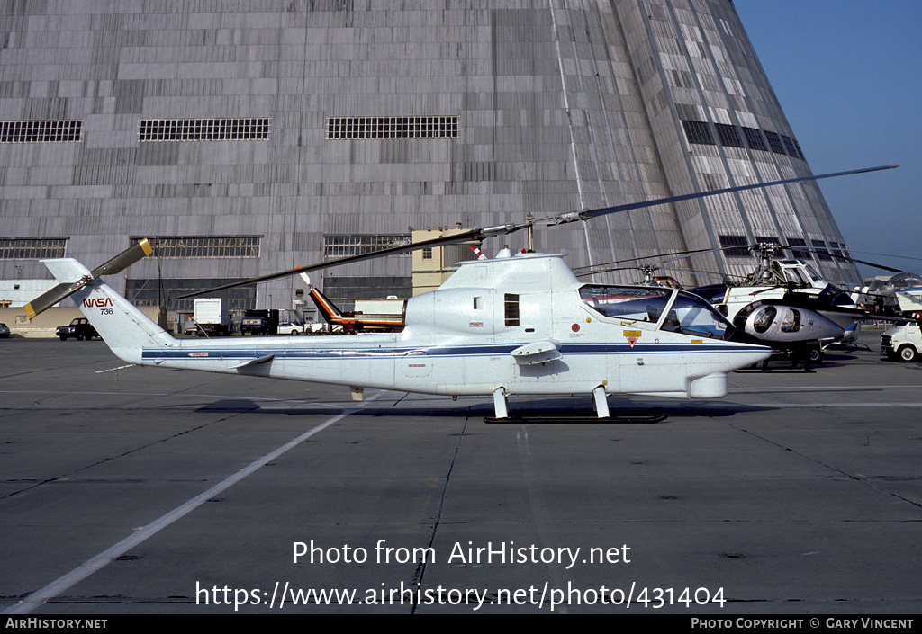 Aircraft Photo of NASA 736 | Bell AH-1G Cobra (209) | NASA - National Aeronautics and Space Administration | AirHistory.net #431404