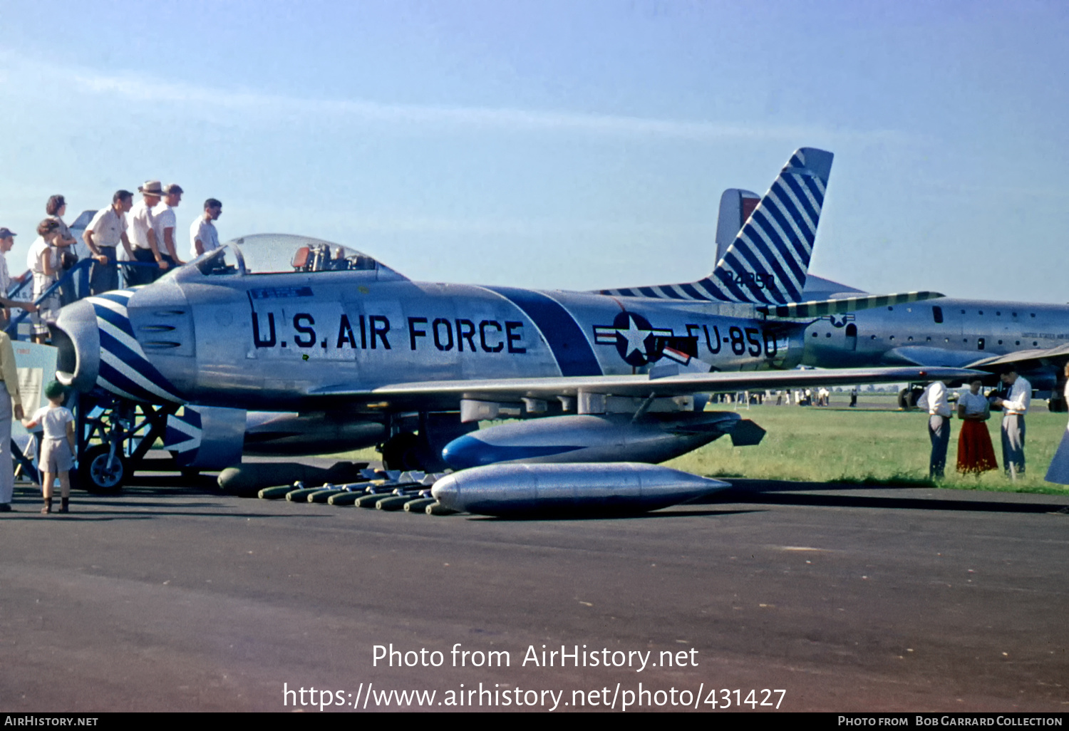 Aircraft Photo of 52-4850 / 24850 | North American F-86F Sabre | USA - Air Force | AirHistory.net #431427