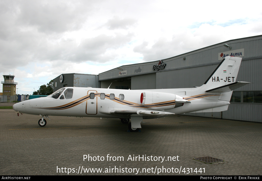 Aircraft Photo of HA-JET | Cessna 500 Citation | AirHistory.net #431441