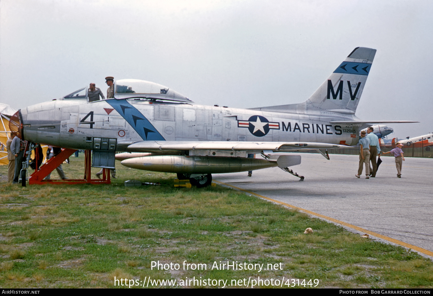 Aircraft Photo of 132065 | North American FJ-2 Fury | USA - Marines | AirHistory.net #431449