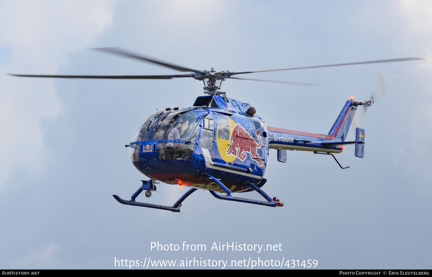 Aircraft Photo of D-HSDM | MBB BO-105CB | Red Bull | AirHistory.net #431459