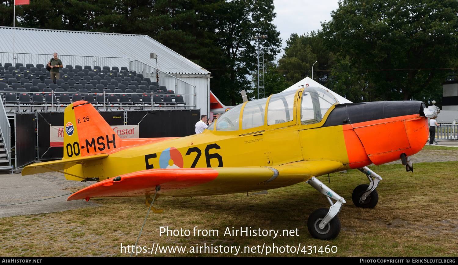 Aircraft Photo of OO-MSH / E-26 | Fokker S.11-1 Instructor | Netherlands - Air Force | AirHistory.net #431460