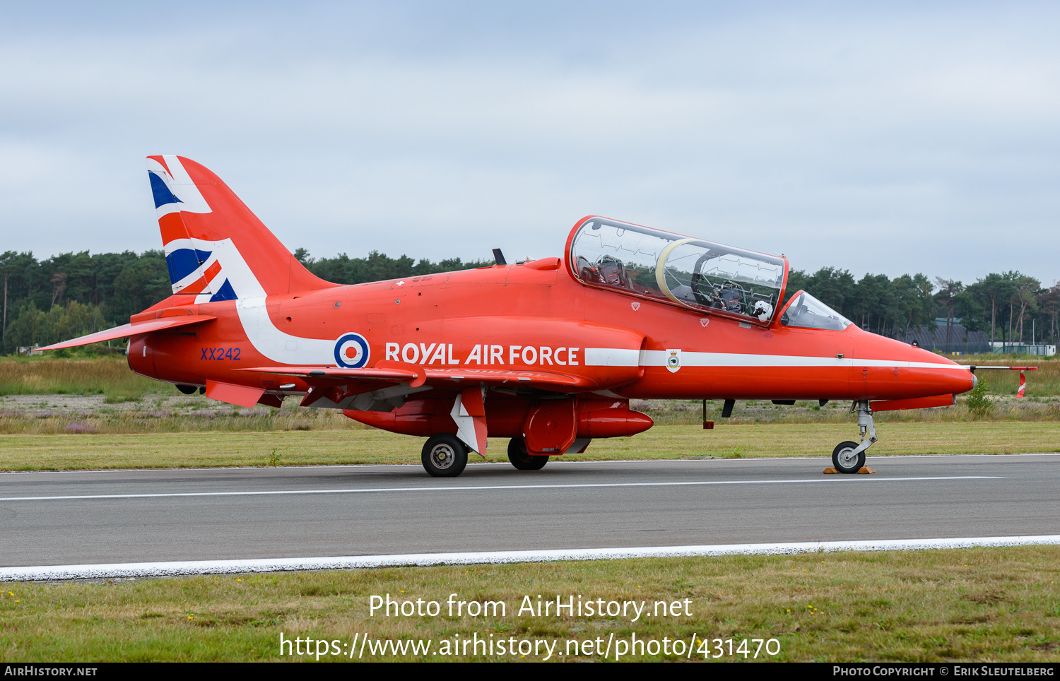 Aircraft Photo of XX242 | British Aerospace Hawk T1 | UK - Air Force | AirHistory.net #431470