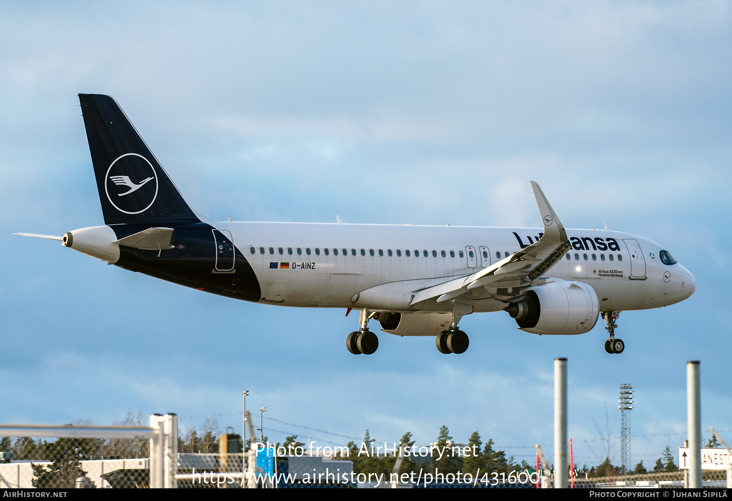 Aircraft Photo of D-AINZ | Airbus A320-271N | Lufthansa | AirHistory.net #431600