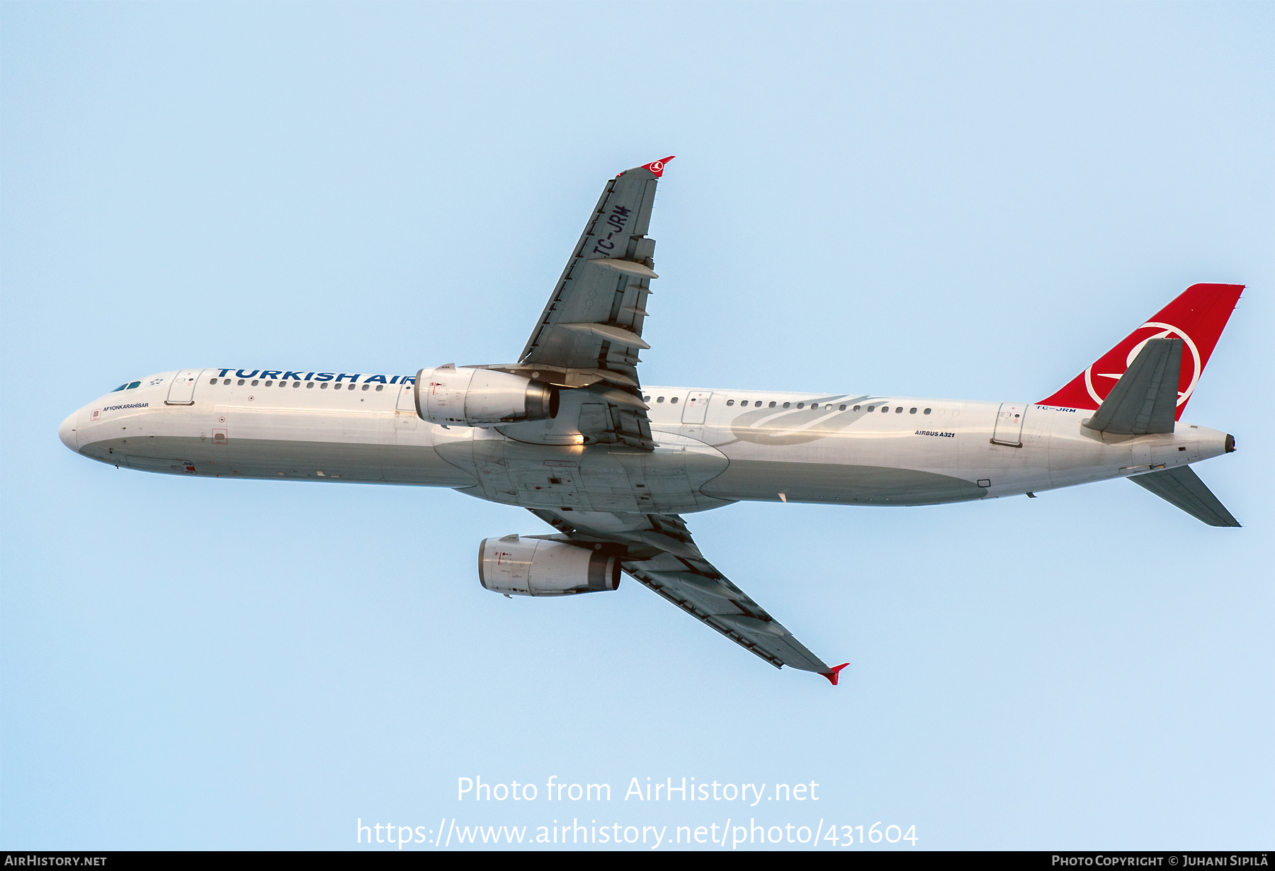 Aircraft Photo of TC-JRM | Airbus A321-231 | Turkish Airlines | AirHistory.net #431604