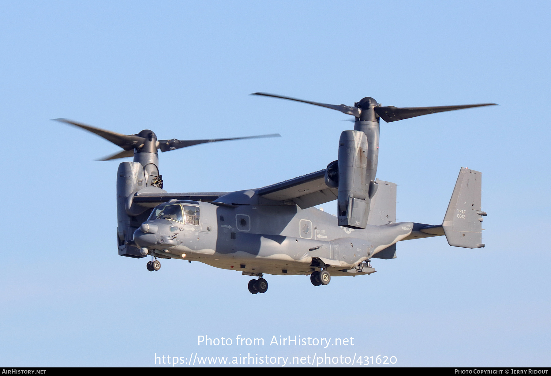 Aircraft Photo of 09-0042 / 0042 | Bell-Boeing CV-22B Osprey | USA - Air Force | AirHistory.net #431620