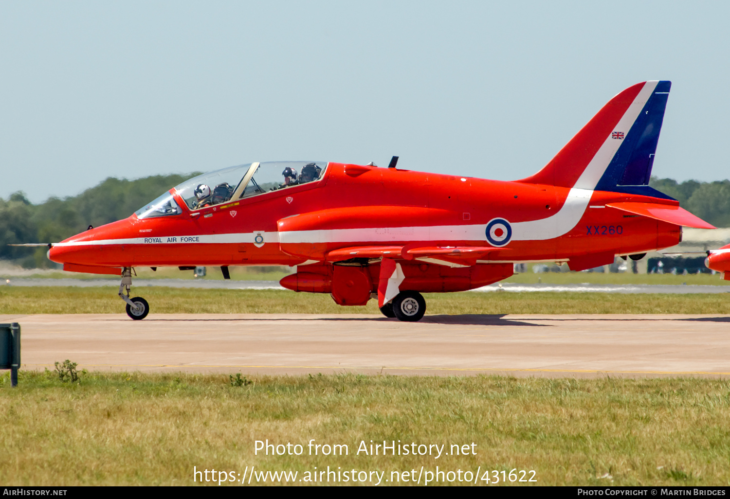 Aircraft Photo of XX260 | British Aerospace Hawk T1A | UK - Air Force | AirHistory.net #431622