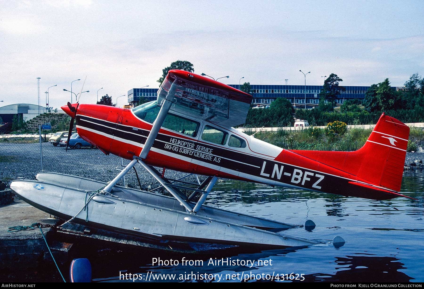 Aircraft Photo of LN-BFZ | Cessna A185E Skywagon 185 | Helikopter Service Ski-og Sjøflytjeneste | AirHistory.net #431625