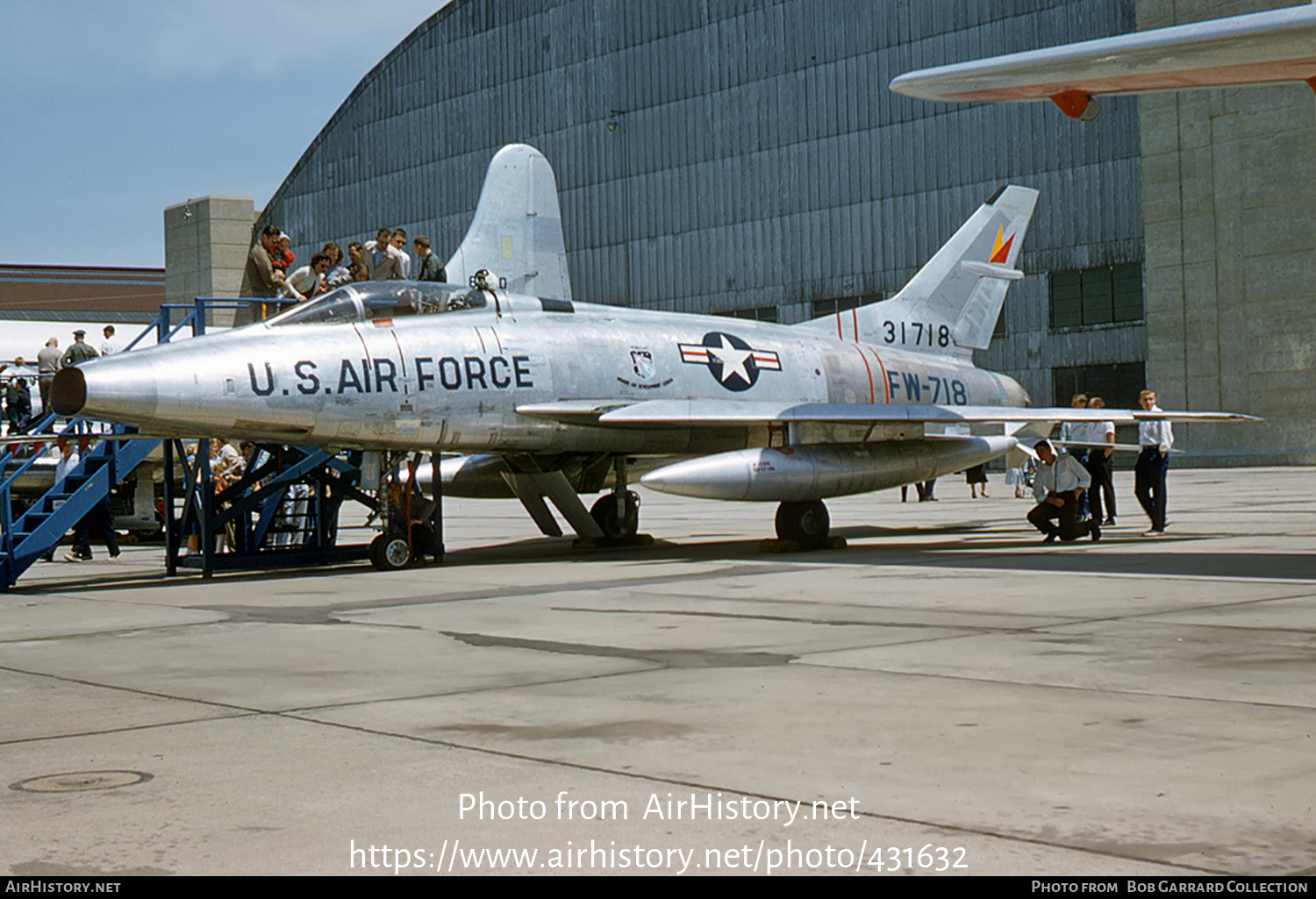 Aircraft Photo of 53-1718 / 31718 | North American JF-100C Super Sabre | USA - Air Force | AirHistory.net #431632
