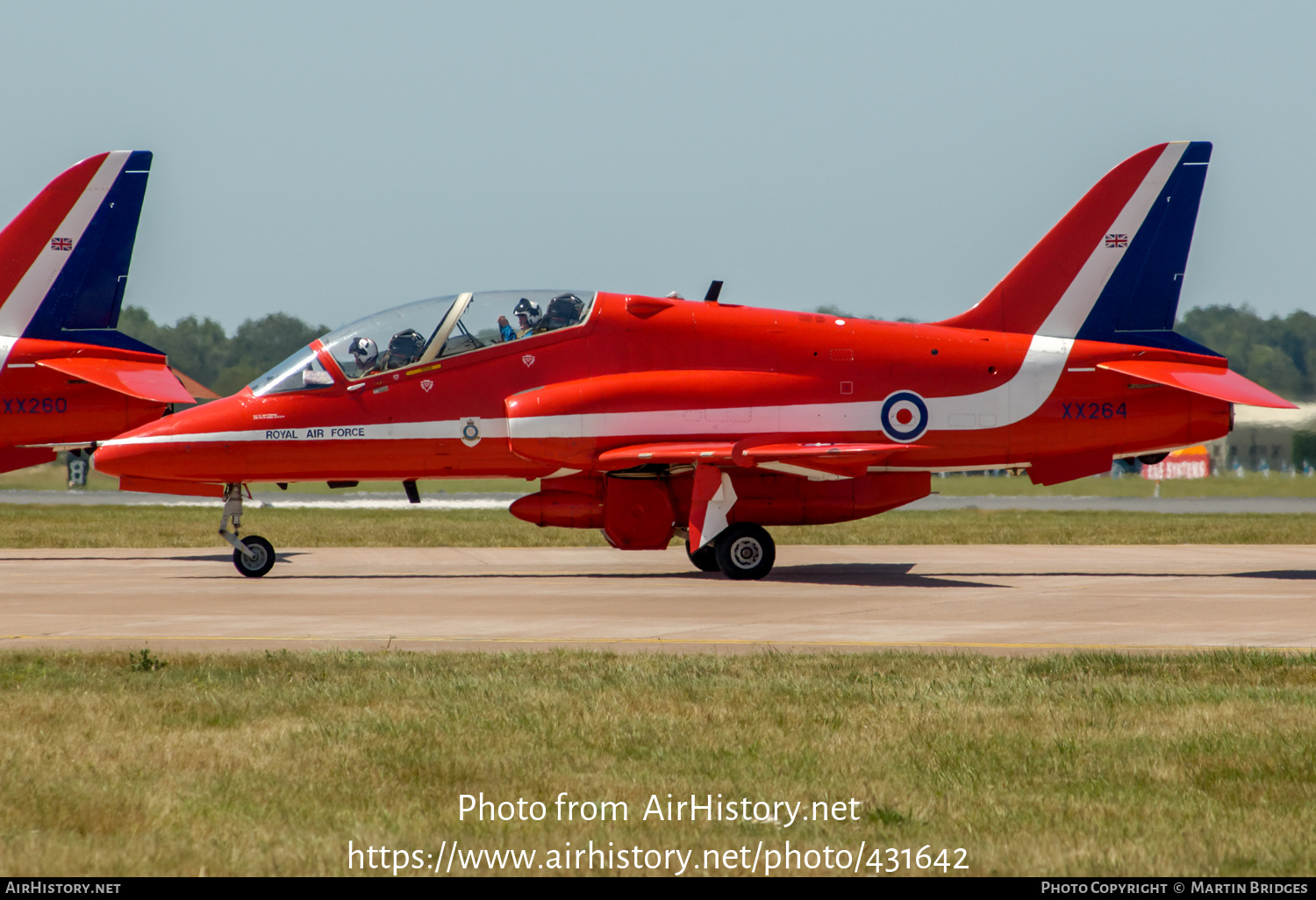 Aircraft Photo of XX264 | British Aerospace Hawk T1A | UK - Air Force | AirHistory.net #431642