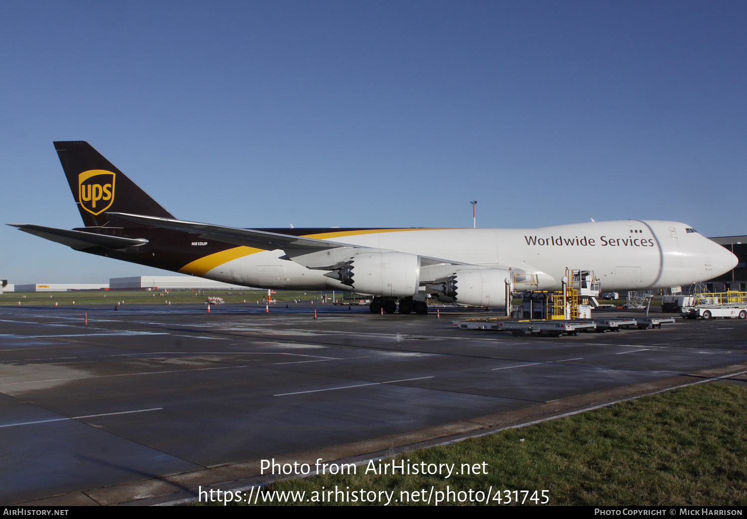 Aircraft Photo of N613UP | Boeing 747-8F | United Parcel Service - UPS | AirHistory.net #431745