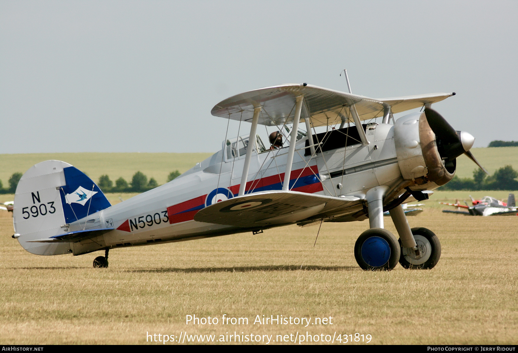 Aircraft Photo of G-GLAD / N5903 | Gloster Gladiator Mk2 | UK - Air Force | AirHistory.net #431819