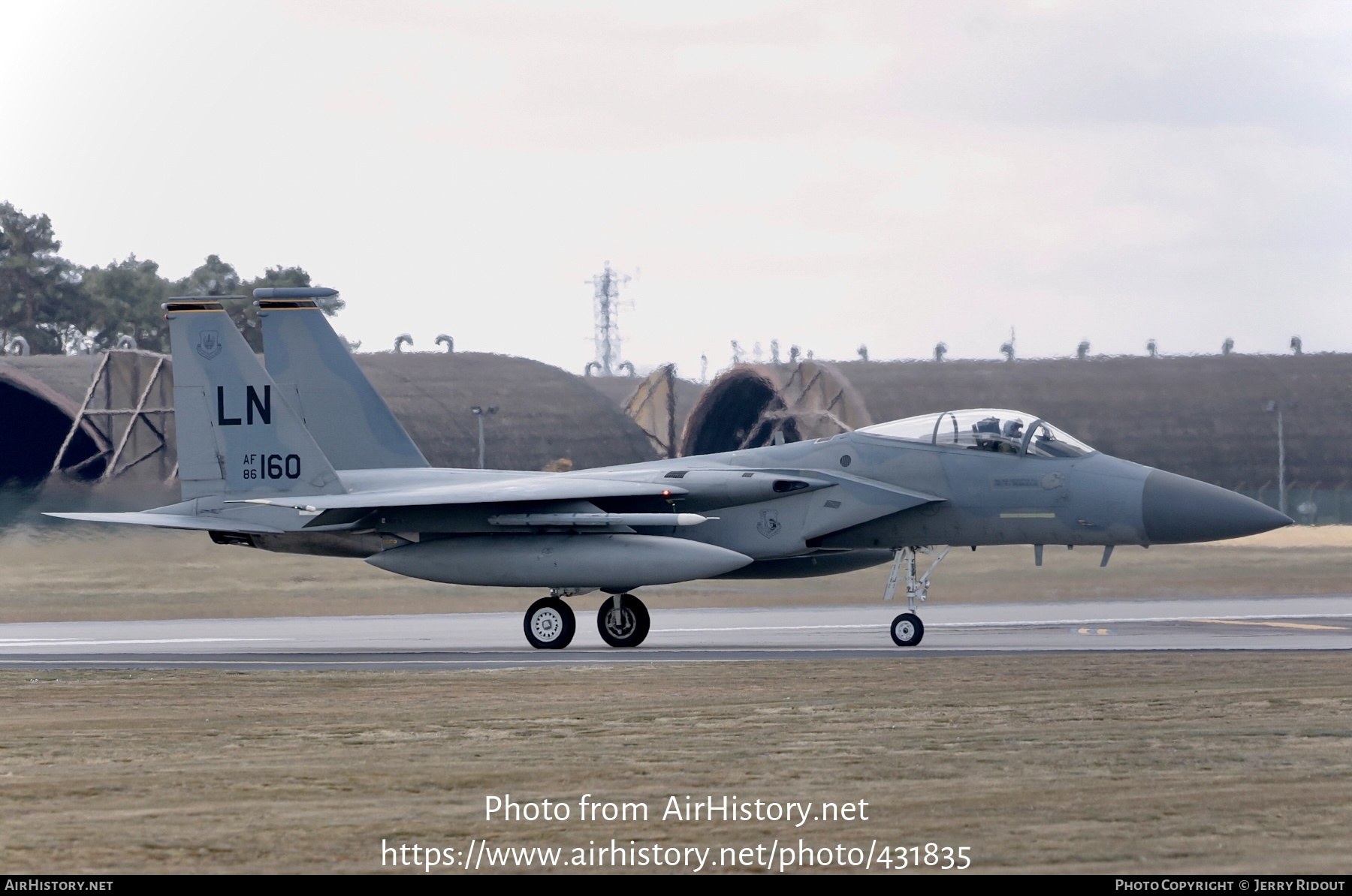 Aircraft Photo of 86-0160 | McDonnell Douglas F-15C Eagle | USA - Air Force | AirHistory.net #431835