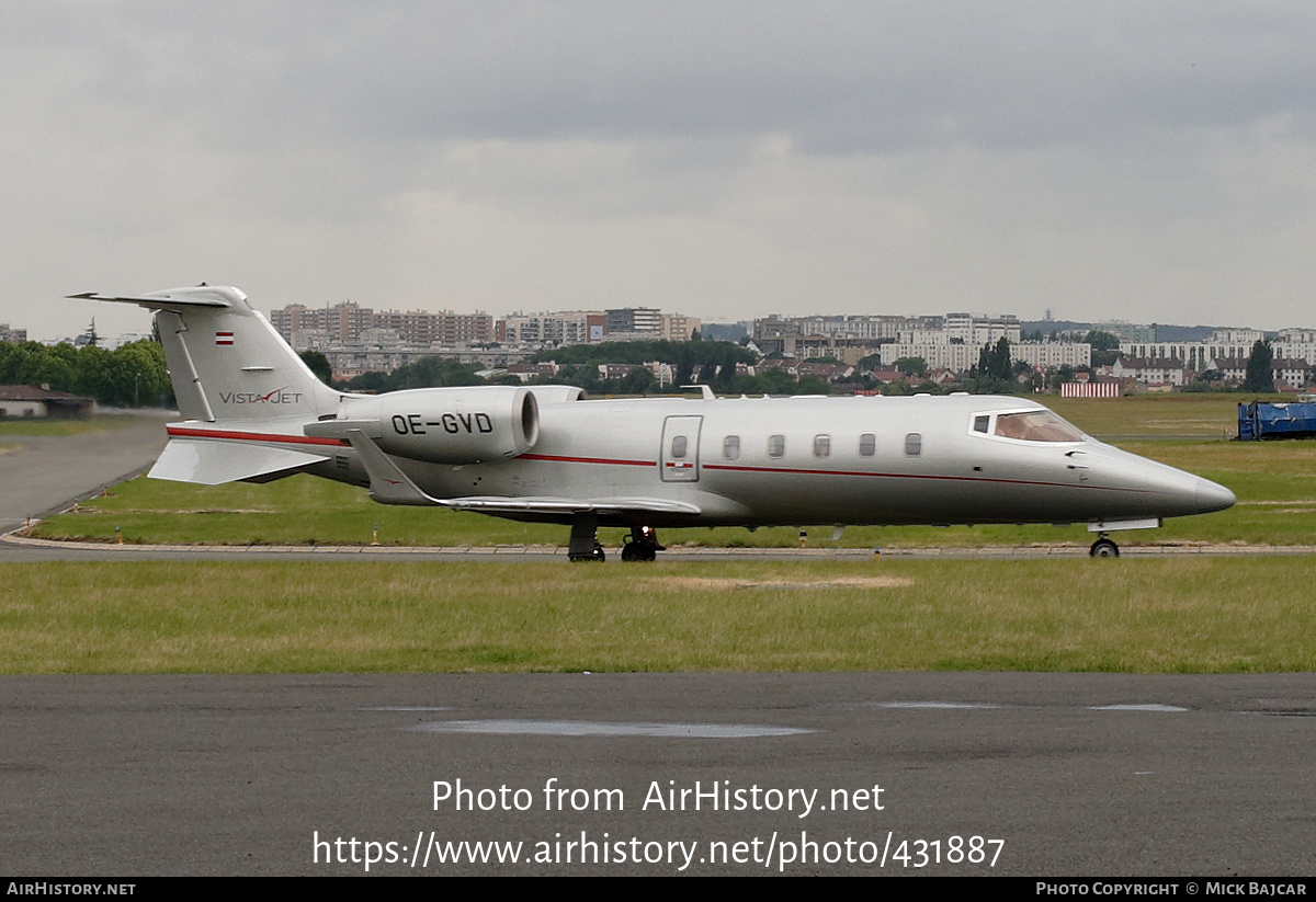 Aircraft Photo of OE-GVD | Learjet 60 | VistaJet | AirHistory.net #431887