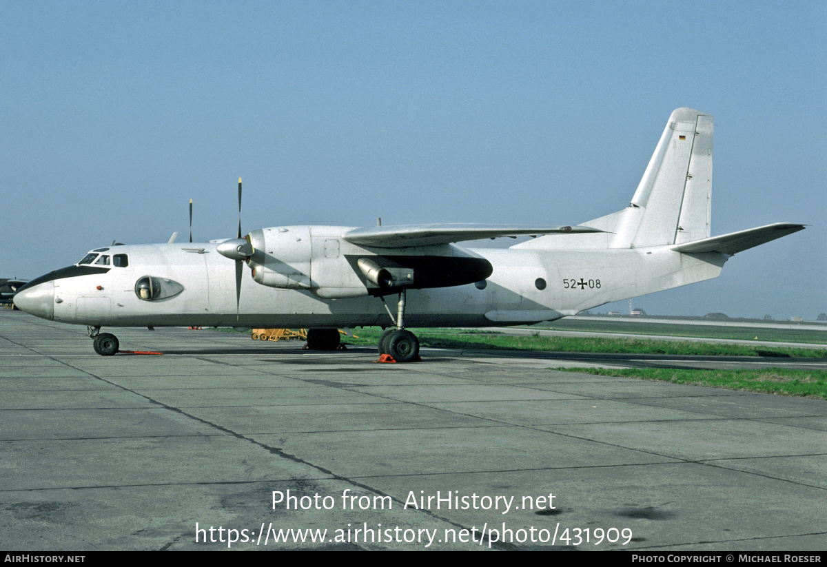 Aircraft Photo of 5208 | Antonov An-26 | Germany - Air Force | AirHistory.net #431909