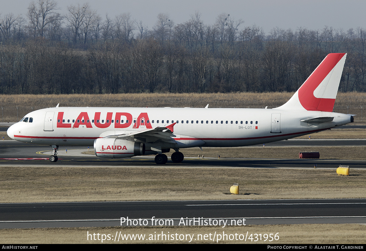 Aircraft Photo of 9H-LOT | Airbus A320-232 | Lauda | AirHistory.net #431956