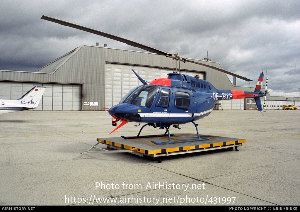 Aircraft Photo of OE-BXP | Bell 206B-3 JetRanger III | Luftrettung - Bundesministerium des Innern | AirHistory.net #431997