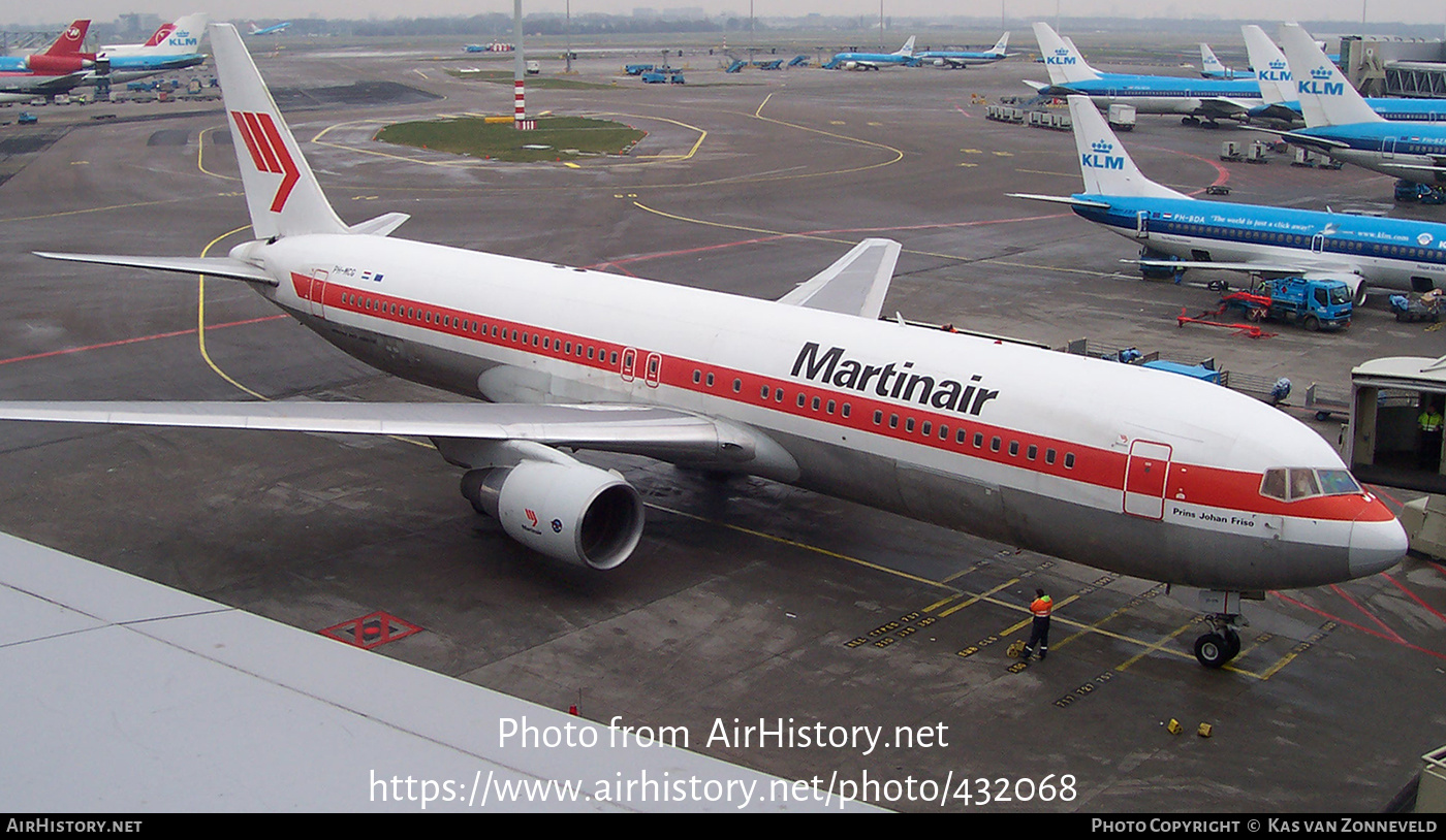 Aircraft Photo of PH-MCG | Boeing 767-31A/ER | Martinair | AirHistory.net #432068