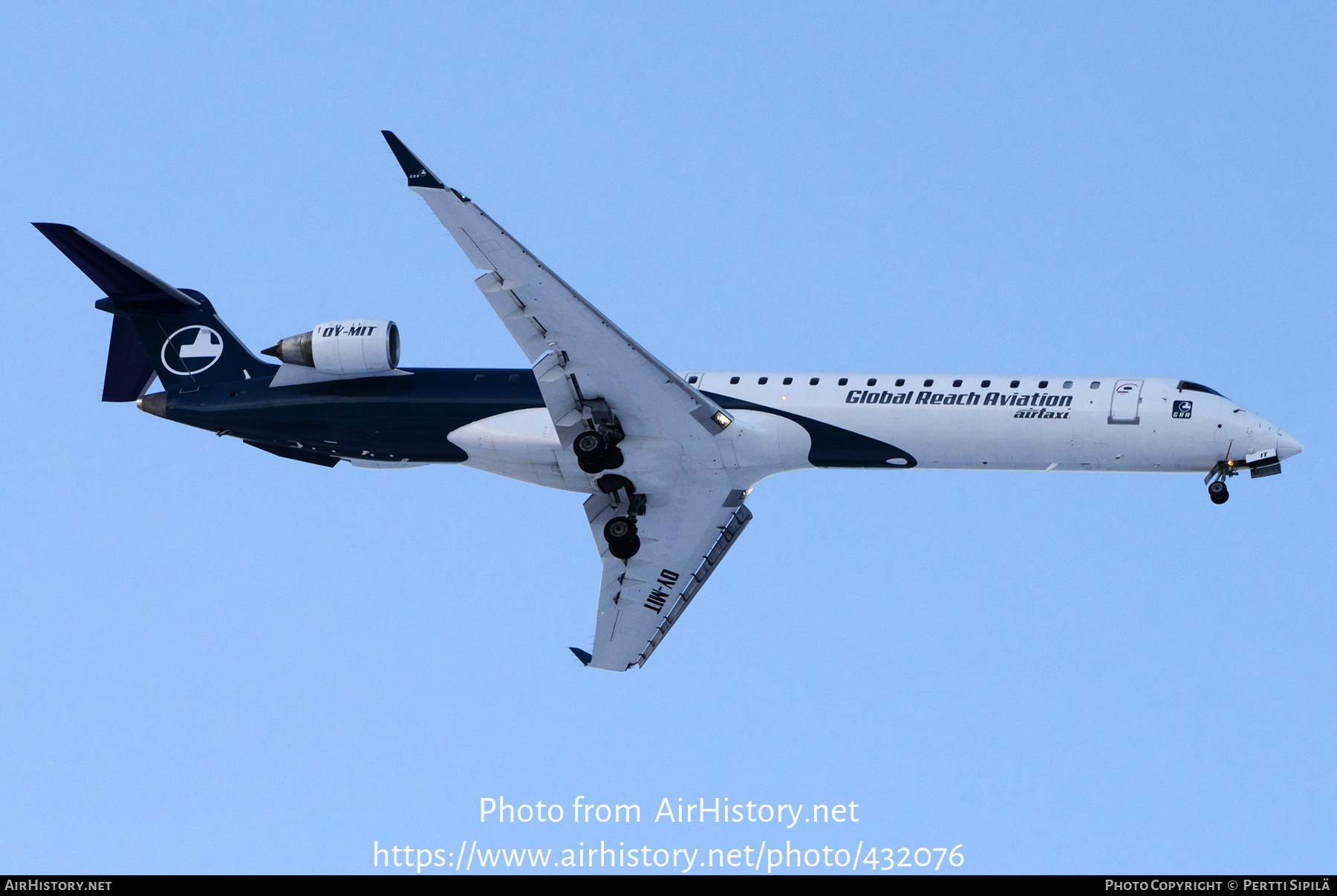 Aircraft Photo of OY-MIT | Bombardier CRJ-900LR (CL-600-2D24) | Global Reach Aviation - GRA | AirHistory.net #432076